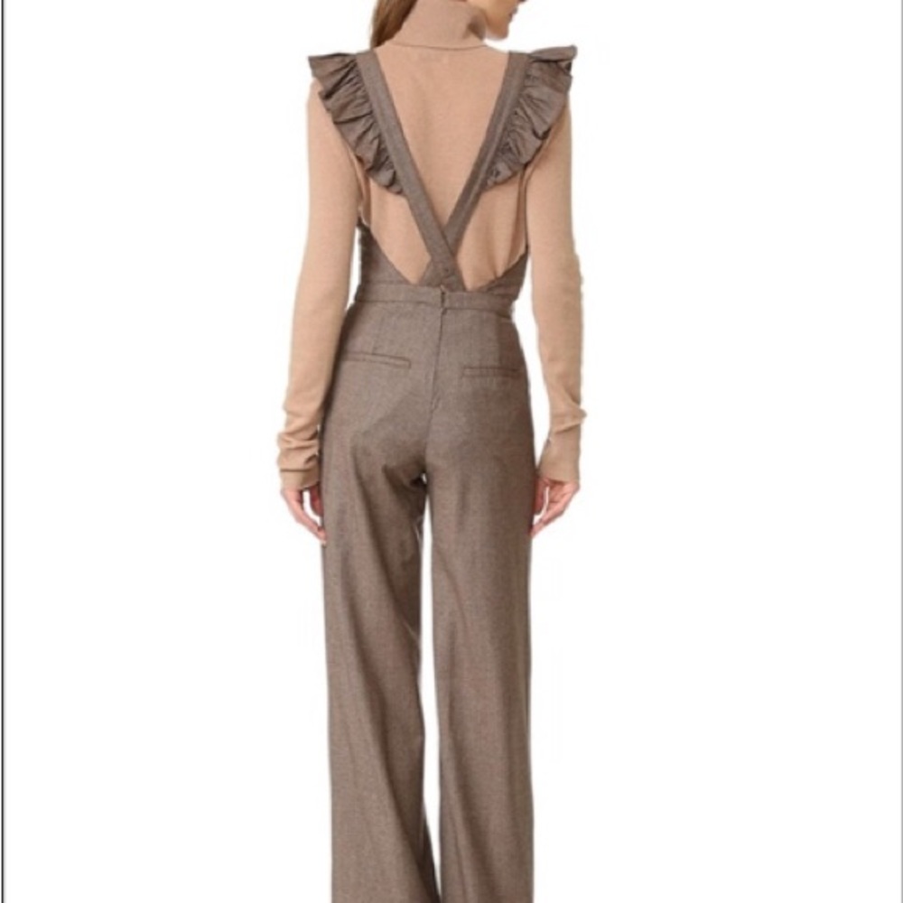 Ulla Johnson Ruffled Checked Jumpsuit - Picture 2 of 15